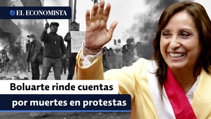 Boluarte rinde cuentas por muertes en protestas de Perú