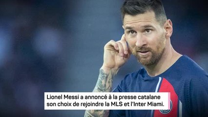 Transferts - Messi a choisi l'Inter Miami !
