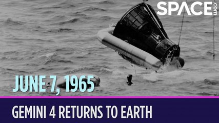 OTD in Space – June 7: Gemini 4 Returns to Earth