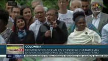 teleSUR Noticias 15:30 07-06: Movilizaciones en Colombia en apoyo a reformas de Gustavo Petro