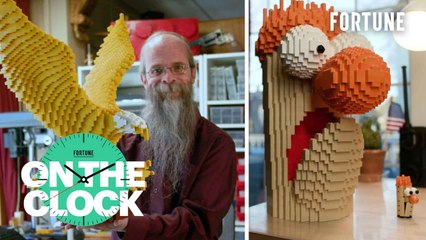 How I make a living as a professional Lego builder