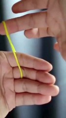 Mind blowing rubber band magic trick