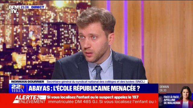 Abaya à l'école: Le poids de devoir trancher cette question ne devrait pas reposer sur les chefs d'établissement pour Norman Gourrier (SNCL)