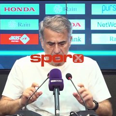 Şenol Güneş: "Hüzünlü bir gece oldu"