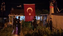Siirt'te şehit olan Jandarma Uzman Çavuş Aydın Ceylan'ın baba ocağına ateş düştü