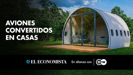 Aviones convertidos en casas
