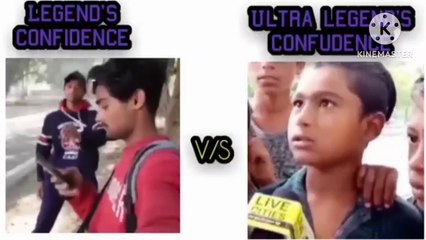 LEGENDS CONFIDENCE VS ULTRA LEGEND CONFIDENCE HINDI