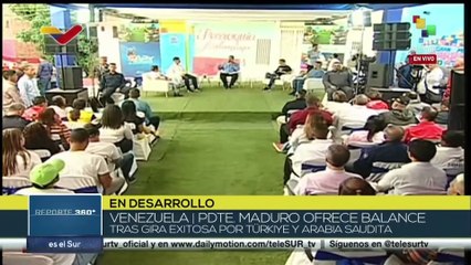 Pdte. Nicolás Maduro ofrece balance tras exitosa gira por Türkiye y Arabia Saudita
