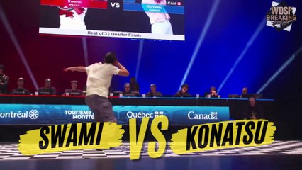 BGIRL SWAMI VS BGIRL KONATSU | TOP 8 | WDSF BREAKING FOR GOLD MONTREAL 2023