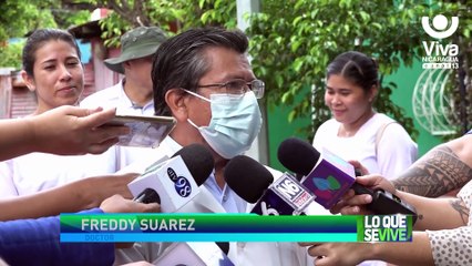 Familias del barrio La Cruz fueron vacunadas contra el Covid 19