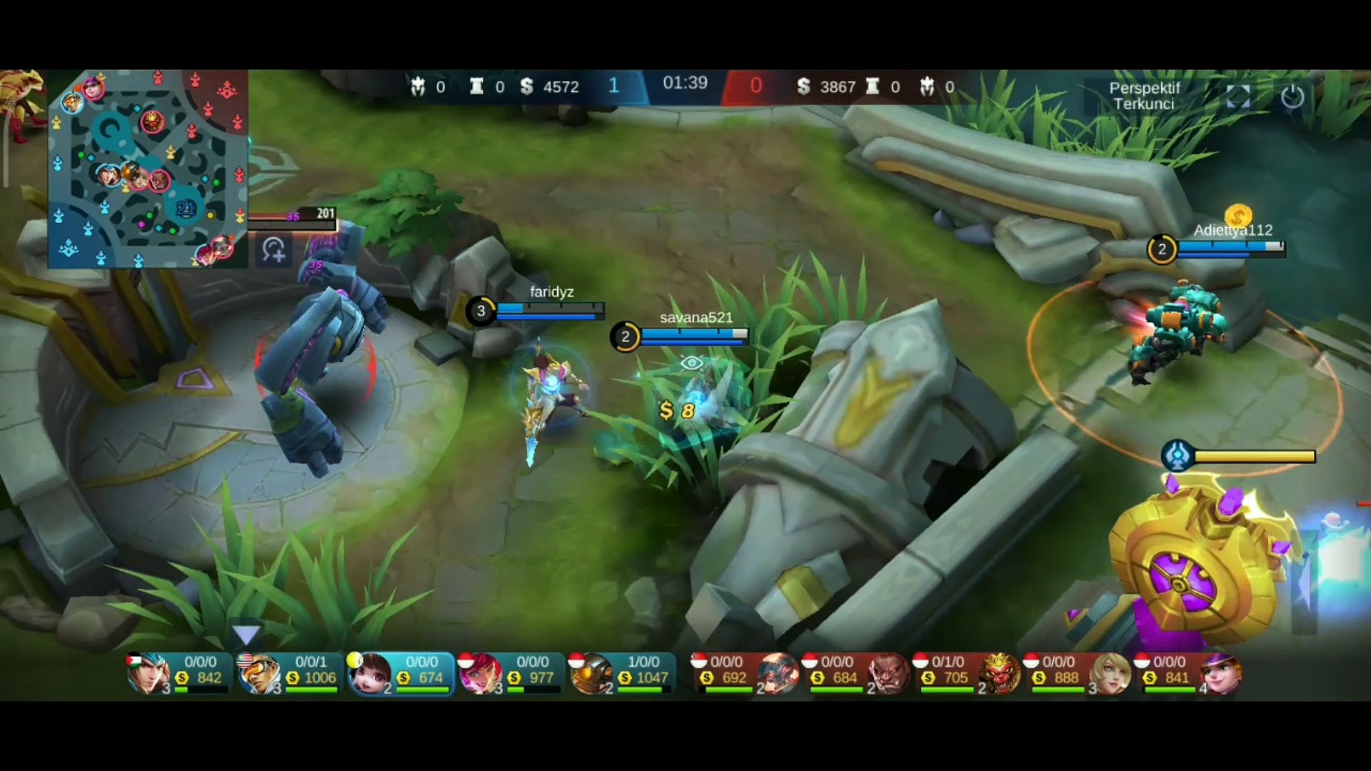 Chang'e gameplay due to rush to kill - chang'e mobile legends - mobile legends episode 8