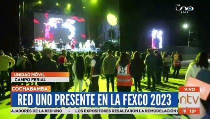 Así iniciamos las transmisiones desde el stand de Red Uno en la Fexco 2023