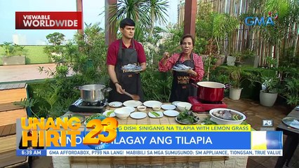#SanG- Susan Enriquez at Matteo Guidicelli, magluluto ng sinigang na tilapia | Unang Hirit