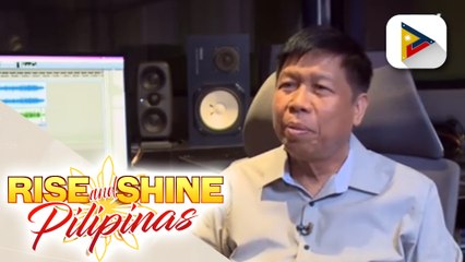 Tanyag na kompositor Vehnee Saturno; One Gaia Singing Soul Contest