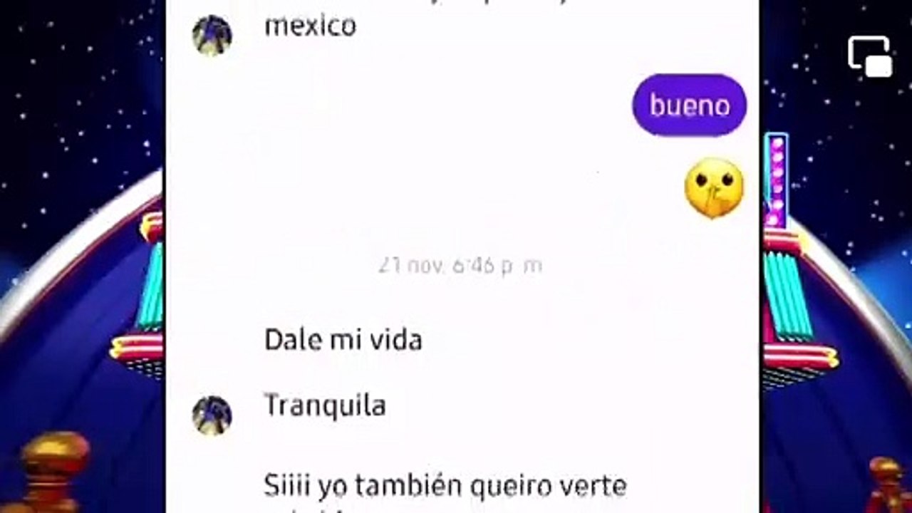 Chats de Pedro Aquino y Jessy Kate