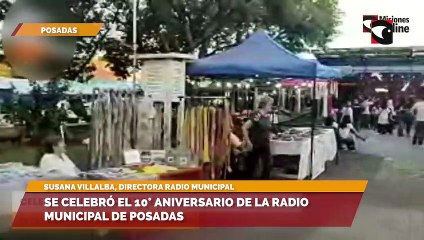 Se celebró el 10° aniversario de la radio municipal de Posadas