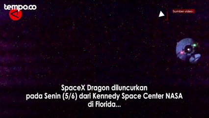 Spacex Dragon Kirimkam Panel Surya dan Kargo Baru ke ISS