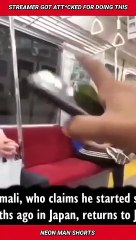 Streamer got ATT*CKED For doing this... | Streamer Japanese Incident News Shorts Facts #shorts