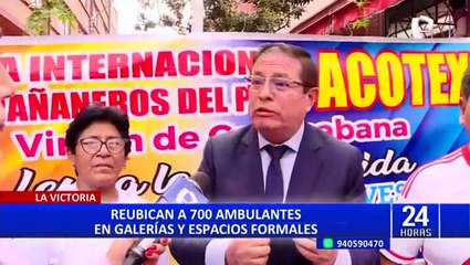La Victoria: comerciantes preocupados por bajas ventas tras ser reubicados