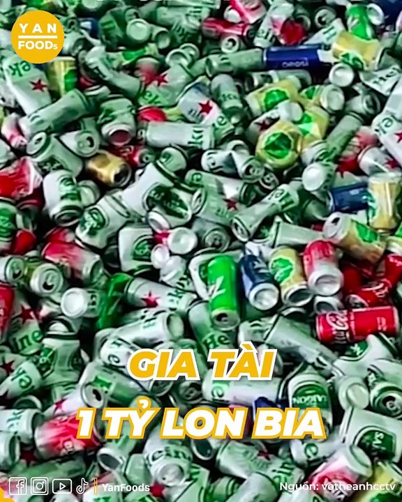 Đang lướt TikTok tự nhiên phải học toán ngang: Người đàn ông đăng gia tài 1 tỷ lon bia ve chai, CĐM tranh cãi 200 tỷ hay 200 triệu