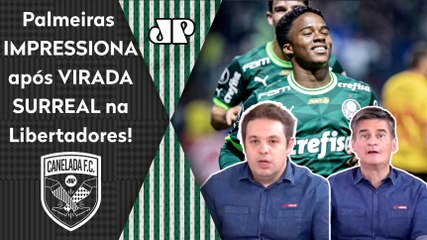 "ISSO É UM ABSURDO! O Palmeiras é o GRANDE TIME DA AMÉRICA e..." VIRADA de 4 a 2 IMPRESSIONA!