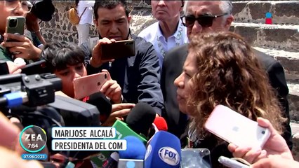 Arde la antorcha de los JCC con el Fuego Nuevo en Teotihuacán