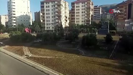 Maraş’ta deprem anı böyle kaydedildi
