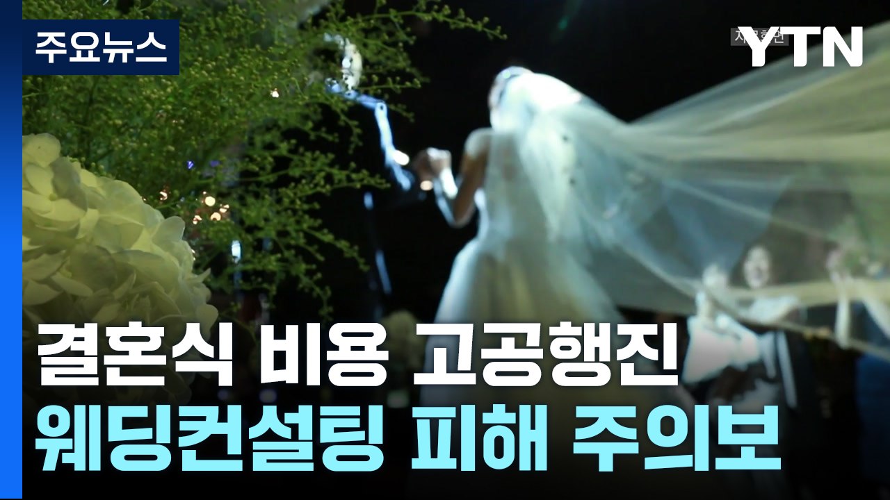 비용은 끝없이 오르는데...'웨딩컨설팅 피해' 주의보 [앵커리포트] / YTN