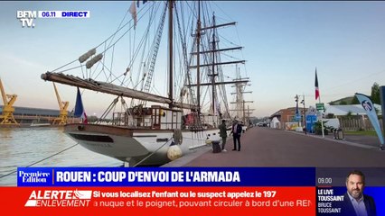 Coup d'envoi de l'Armada de Rouen