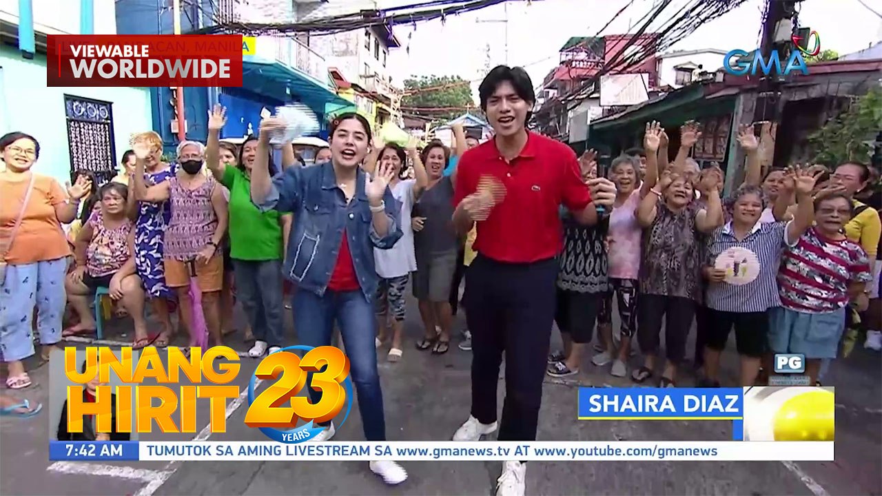UH Sorpresa Drop sa Pandacan, Manila kasama sina Shaira Diaz at Sean Lucas! | Unang Hirit