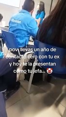 ¡Inesperado reencuentro! Joven descubre que su exnovia es su nueva jefa