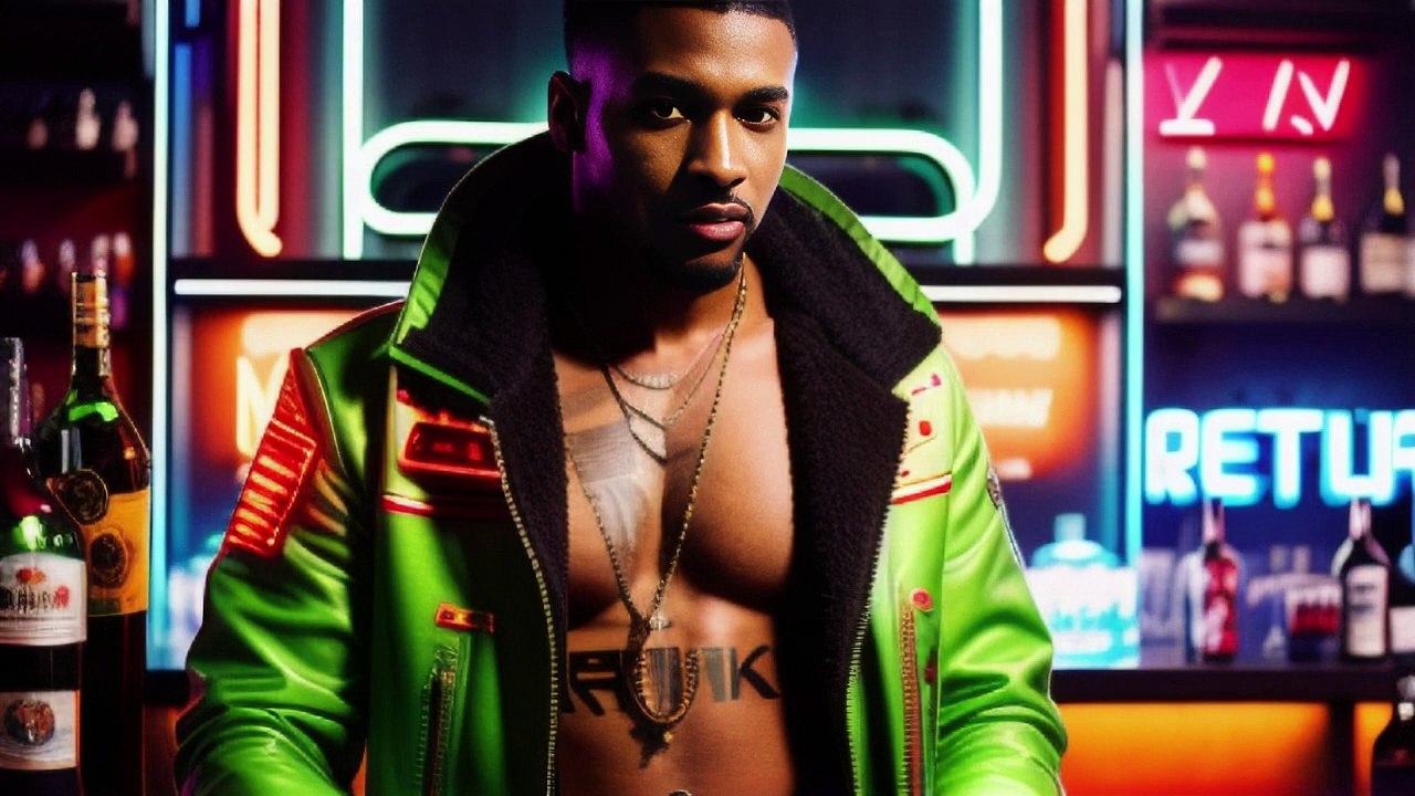 Cyberpunk Men and Women Photo-Realistic Digital Art AI-Generated