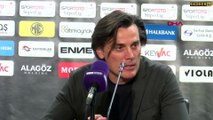 Vincenzo Montella: Pazar günü Fenerbahçe’yi destekliyoruz