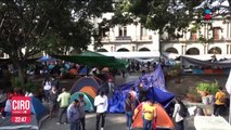 Tras advertencia, maestros de la CNTE de Oaxaca comenzaron un paro de 72 horas