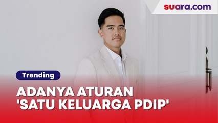 Apa Itu Aturan 'Satu Keluarga PDIP' Jika Kaesang Masuk Politik?