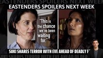Eastenders spoilers _ Suki shares terror with Eve ahead of deadly fall _#eastend