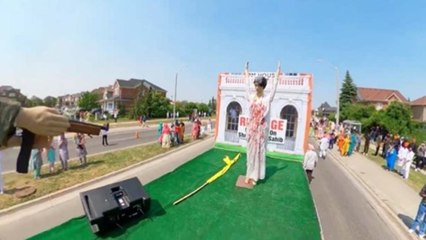 Video: कनाडा में खालिस्तानी समर्थकों का खुलेआम समर्थन, निकाली गई इंदिरा गांधी की हत्या की झांकी