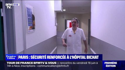 L'hôpital Bichat renforce sa sécurité pour éviter les agressions de soignants