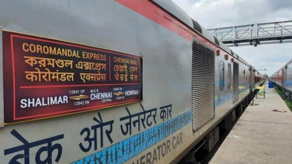 हादसे के बाद पहली बार बालासोर पहुंची कोरोमंडल एक्सप्रेस, देखिए वीडियो