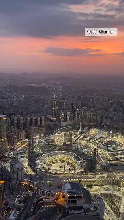اللّہ پاک کے گھر کا نظارہ