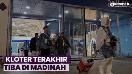 Sempat Delay, 397 Jemaah Haji Kloter Terakhir Gelombang Pertama Tiba di Madinah