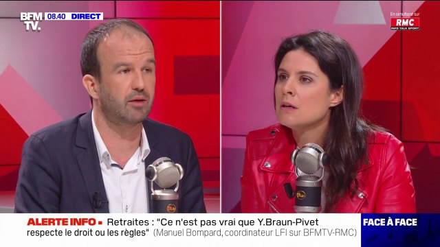 Manuel Bompard sur les retraites: Les droits des parlementaires sont piétinés, donc nous réagissons par une motion de censure