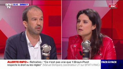 Manuel Bompard sur les retraites: "Les droits des parlementaires sont piétinés, donc nous réagissons par une motion de censure"