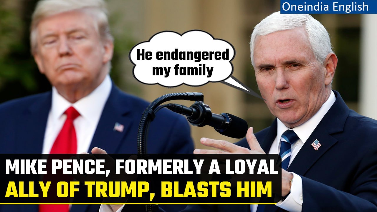Mike Pence, ex-US Vice President launches 2024 election bid, blasts Donald Trump | Oneindia News