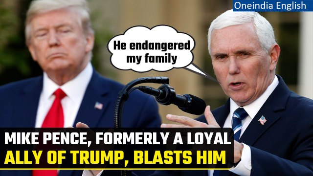 Mike Pence, ex-US Vice President launches 2024 election bid, blasts Donald Trump | Oneindia News