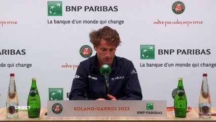 Roland-Garros 2023 - Casper Ruud : "I hope it will be a fun game against Zverev because it's great to see Sascha back"