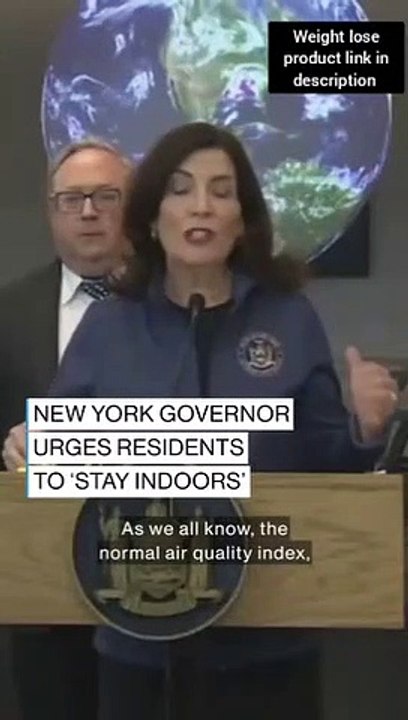 New York governor urges residents to ‘stay indoors’ amid wildfire smoke | ABC News