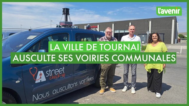La Ville de Tournai ausculte ses 650 km de voiries communales