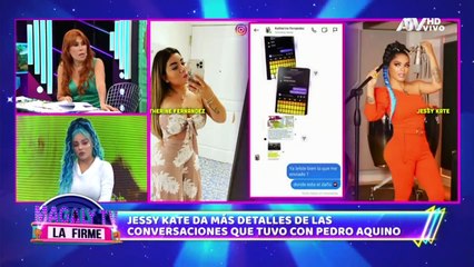 Esposa de Pedro Aquino confronta a Jessy Kate por chats reveladores