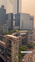Watch: Hazardous haze descends on New York City following Canada wildfires